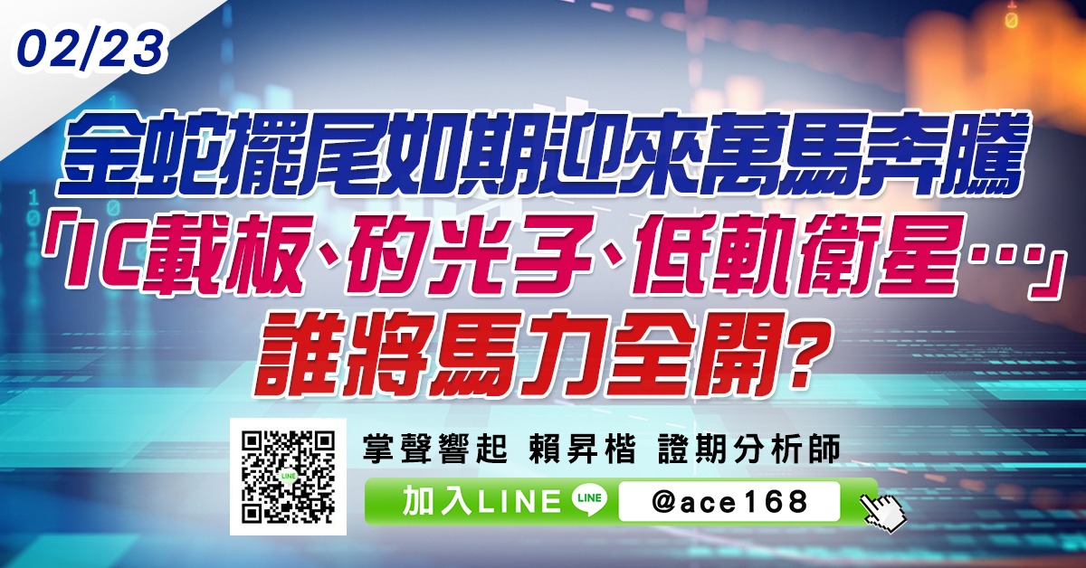 金蛇擺尾如期迎來萬馬奔騰 「IC載板、矽光子、低軌衛星…」誰將馬力全開? (圖)